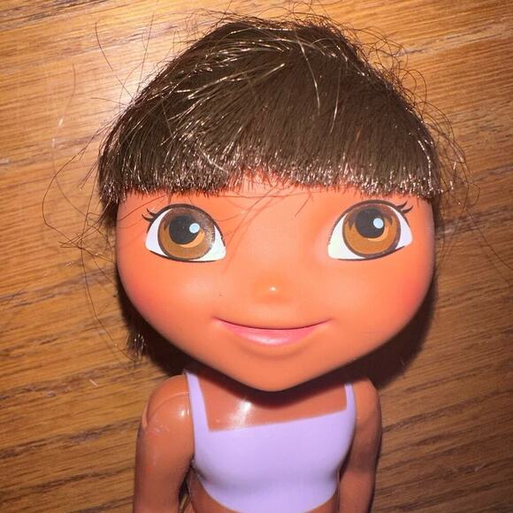 Lot Of 3 2005 Mattel Dora The Explorer Hard Plastic Jointed Dolls 6” - Picture 3 of 10